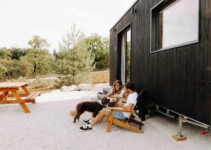 Mas Del Perie - Parcel Tiny House - Tiny House Entre Vignes Et Vallee, Pres De Cahors Mae-2263 * Trespoux-Rassiels